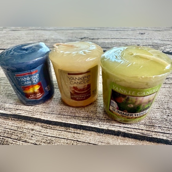 Blue Bundle 6 QTY  As low as $3 each Yankee Candle votive Mix & match! - Picture 1 of 13